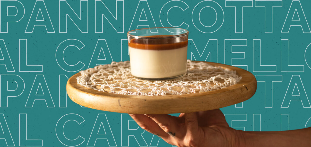 panna cotta al caramello salato