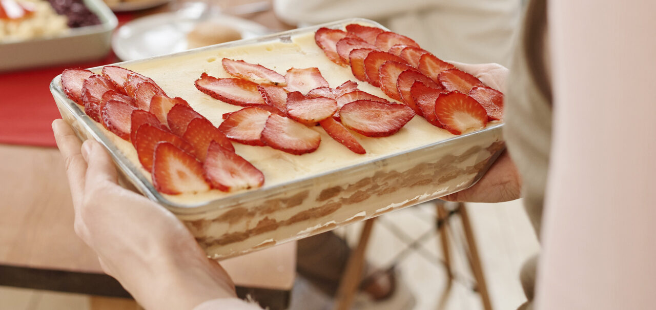 Tiramisù alle fragole
